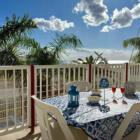Apartamento San Lorenzo Beachfront Con Veranda Fronte 5 Posti *