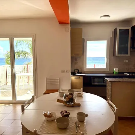 San Lorenzo Beachfront Con Veranda Fronte 5 Posti * Marina di San Lorenzo